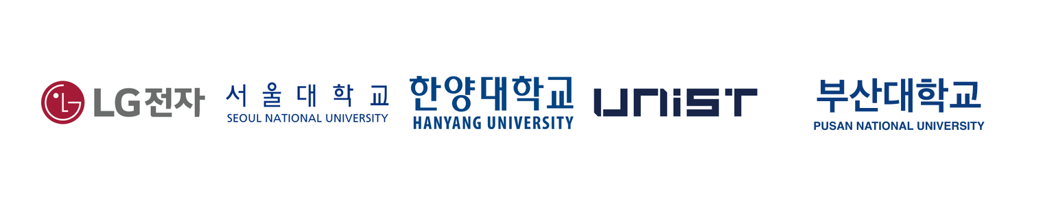 LG전자와 서울대학교·한양대학교·UNIST·부산대학교